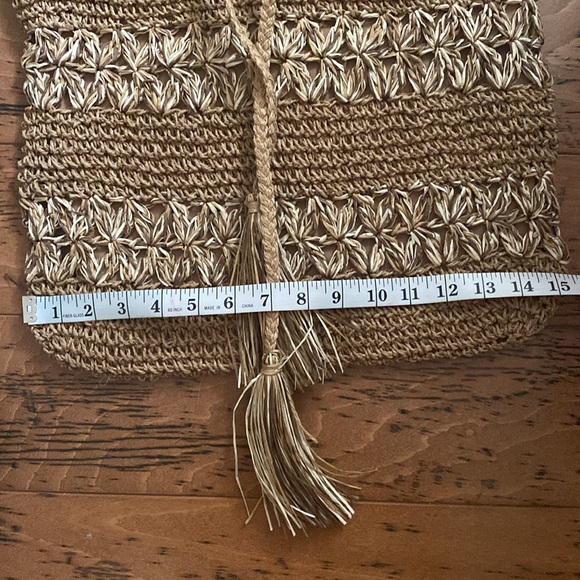 Blue Miami Straw bag NWT - Picture 8 of 10